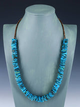Native American Single Strand Turquoise Necklace - PuebloDirect.com