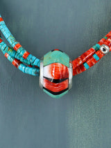 Collier au trésor amérindien d’ormeau de Saint-Domingue