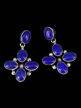 Native American Sterling Silver Lapis Necklace Set