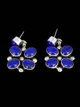 Native American Sterling Silver Lapis Necklace Set
