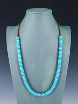 Native American Single Strand Turquoise Necklace