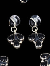 Native American Jewelry Black Onyx Lariat Necklace Set