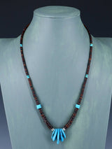 Collier d'huîtres épineuses graduées de bijoux amérindiens