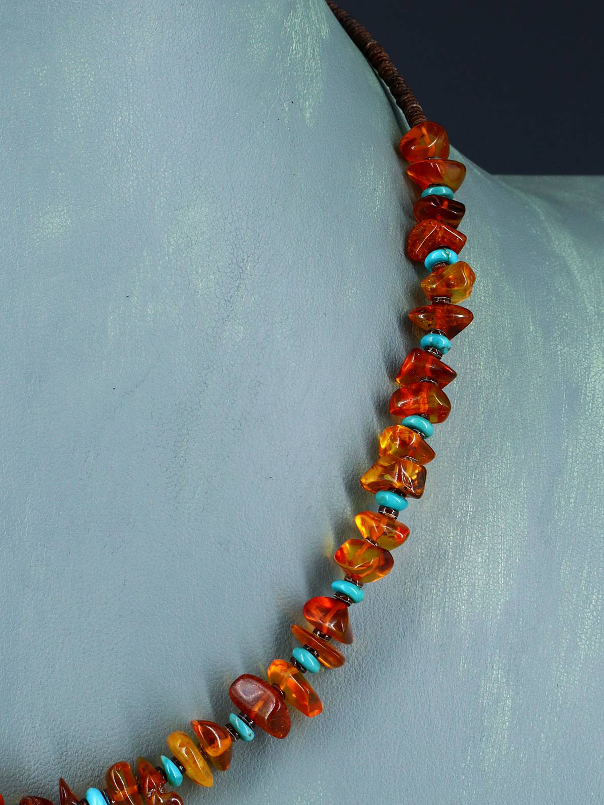 Collier multi-pierres de bijoux amérindiens