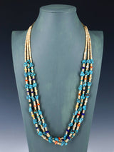 Collier d'huîtres épineuses graduées de bijoux amérindiens