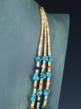 Collier d'huîtres épineuses graduées de bijoux amérindiens