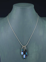 Pendentif cactus incrusté de pavés turquoise amérindiens