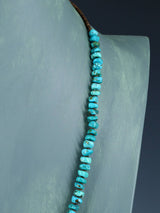 Collar de amatista y turquesa de joyería nativa americana