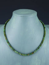 Collar de amatista y turquesa de joyería nativa americana