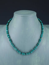 Collar de amatista y turquesa de joyería nativa americana