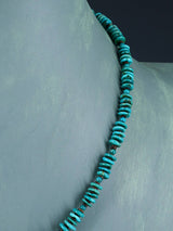 Collar de amatista y turquesa de joyería nativa americana