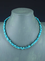 Native American Jewelry Single Strand Turquoise Nugget Necklace