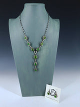 Native American Jewelry Sonoran Gold Turquoise Lariat Necklace