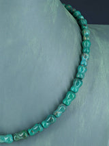 Navajo 18" Turquoise Bone Bead Necklace