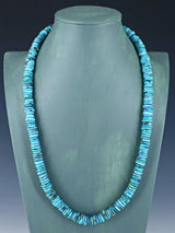 Bijoux indiens amérindiens Collier turquoise à brin unique