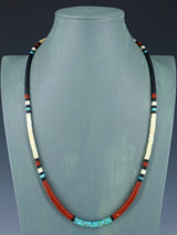 Native American Shell Heishi Single Strand Necklace