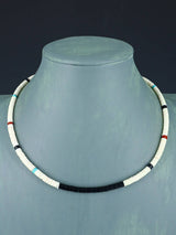 Native American Shell Heishi Single Strand Necklace