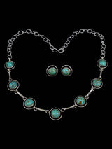 Native American Jewelry Turquoise Choker Necklace Set
