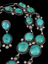 Bijoux amérindiens Kingman Turquoise Lariat Collier