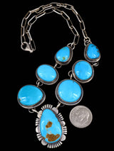 Collar Navajo Natural Golden Hill Turquesa