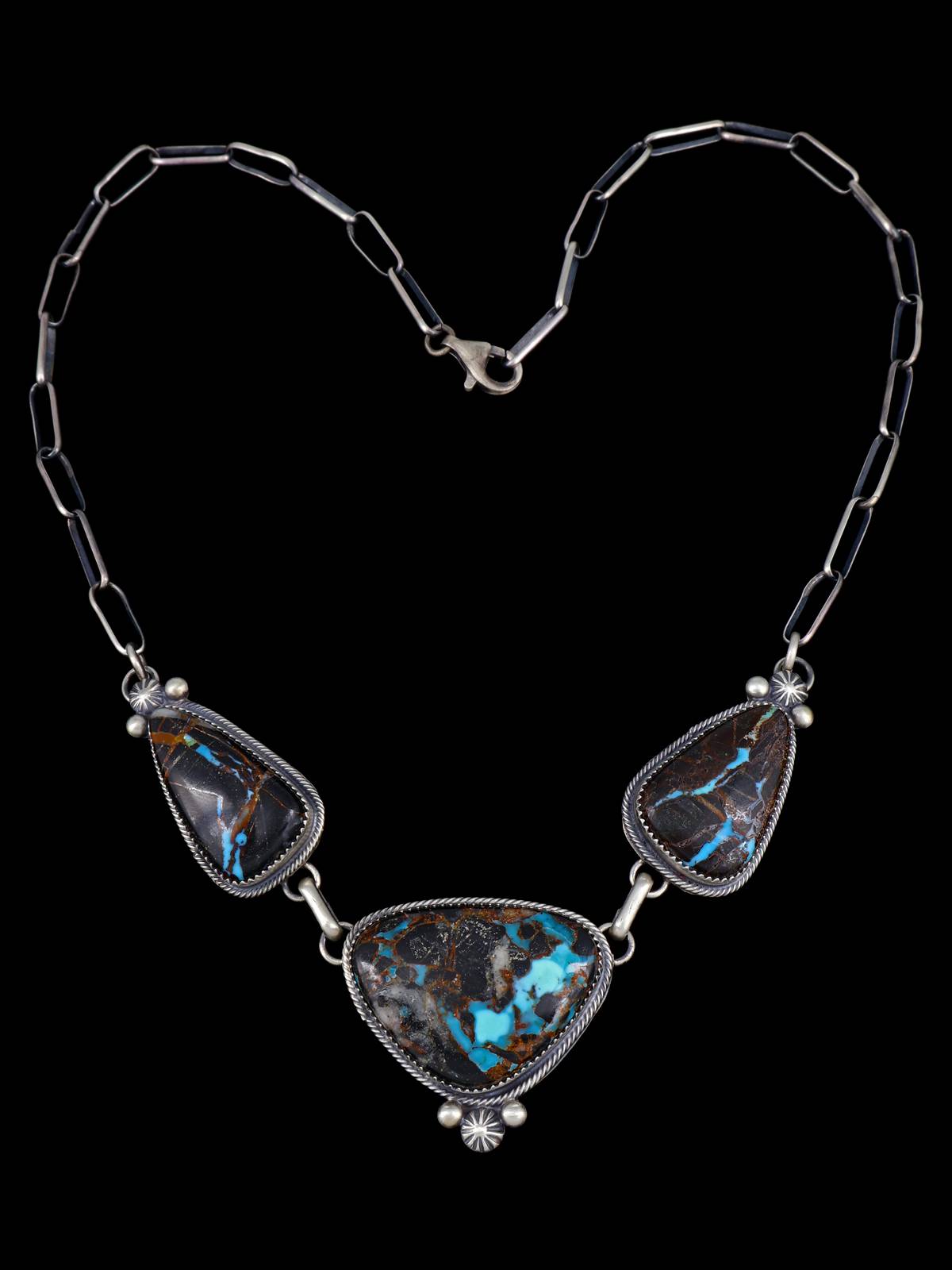 Collar Navajo Natural Golden Hill Turquesa