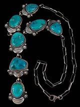 Collar Navajo Natural Golden Hill Turquesa