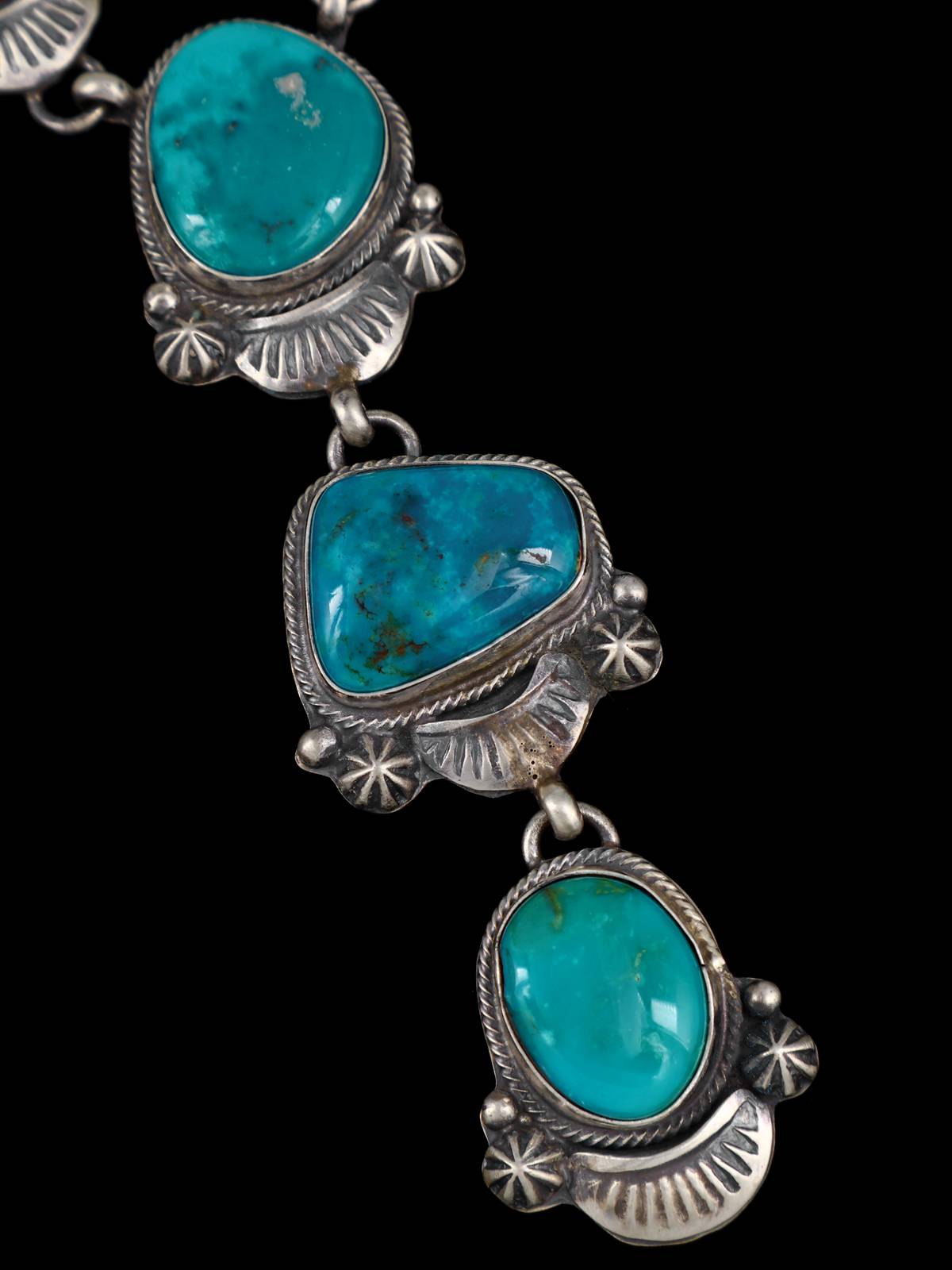 Collar Navajo Natural Golden Hill Turquesa