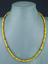 Bijoux amérindiens Collier simple brin d’huître épineuse et turquoise