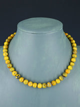 Bijoux amérindiens Collier simple brin d’huître épineuse et turquoise