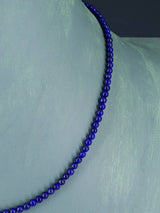 Collier fin amérindien en lapis bleu