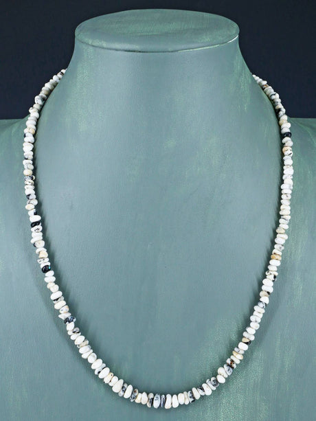 Native American White Buffalo Single Strand Necklace - PuebloDirect.com
