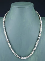 Native American White Buffalo Single Strand Necklace - PuebloDirect.com