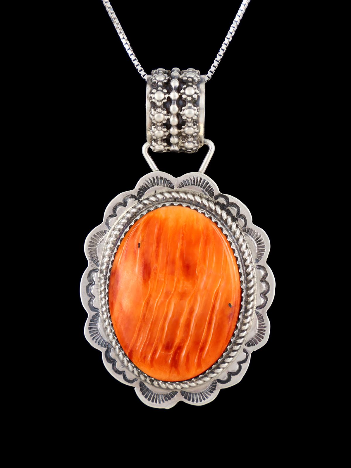 Native American Jewelry Spiny Oyster Pendant