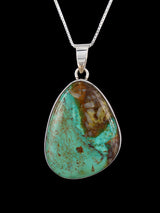 Native American Jewelry Royston Turquoise Pendant - PuebloDirect.com