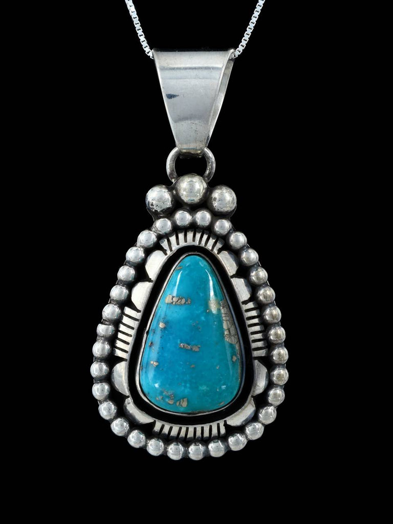 Pendant in Campitos & Lone Mountain Turquoise