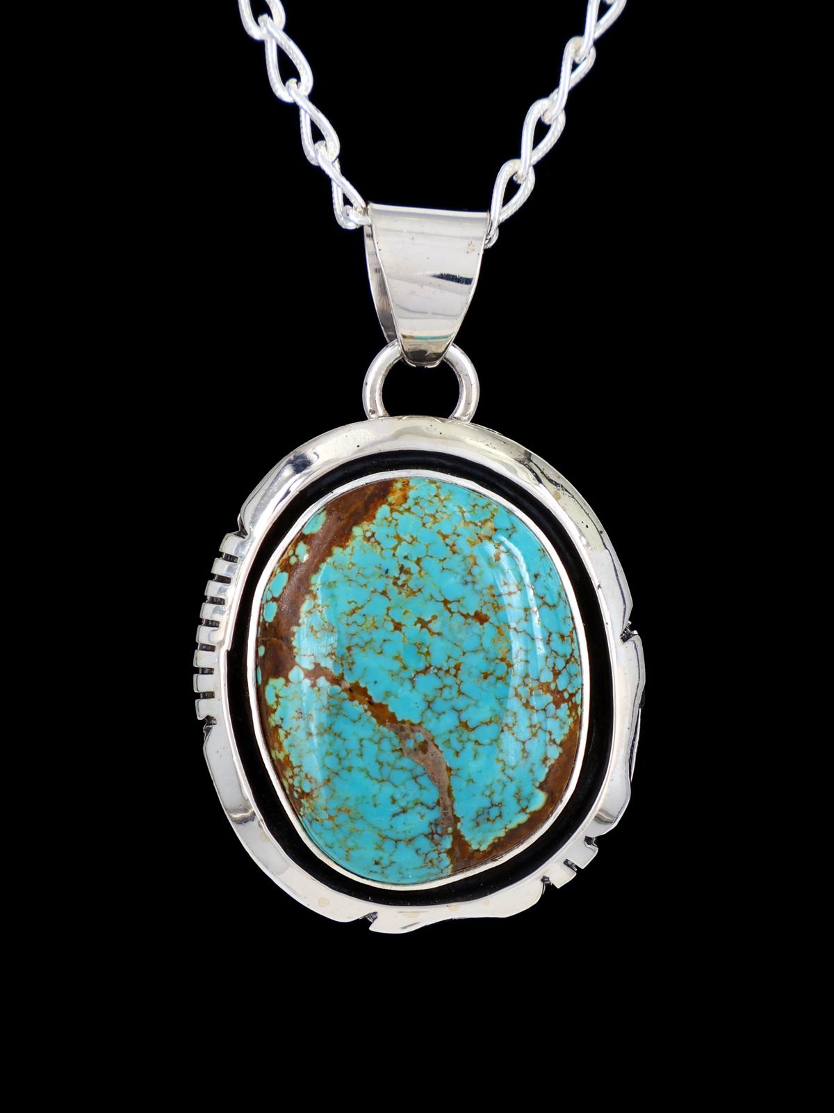 Native American Jewelry Turquoise Pendant - PuebloDirect.com