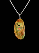 Pendentif fétichiste Zuni Turquoise Maiden