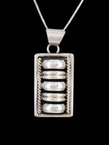 Navajo Sculpted Sterling Silver Pendant
