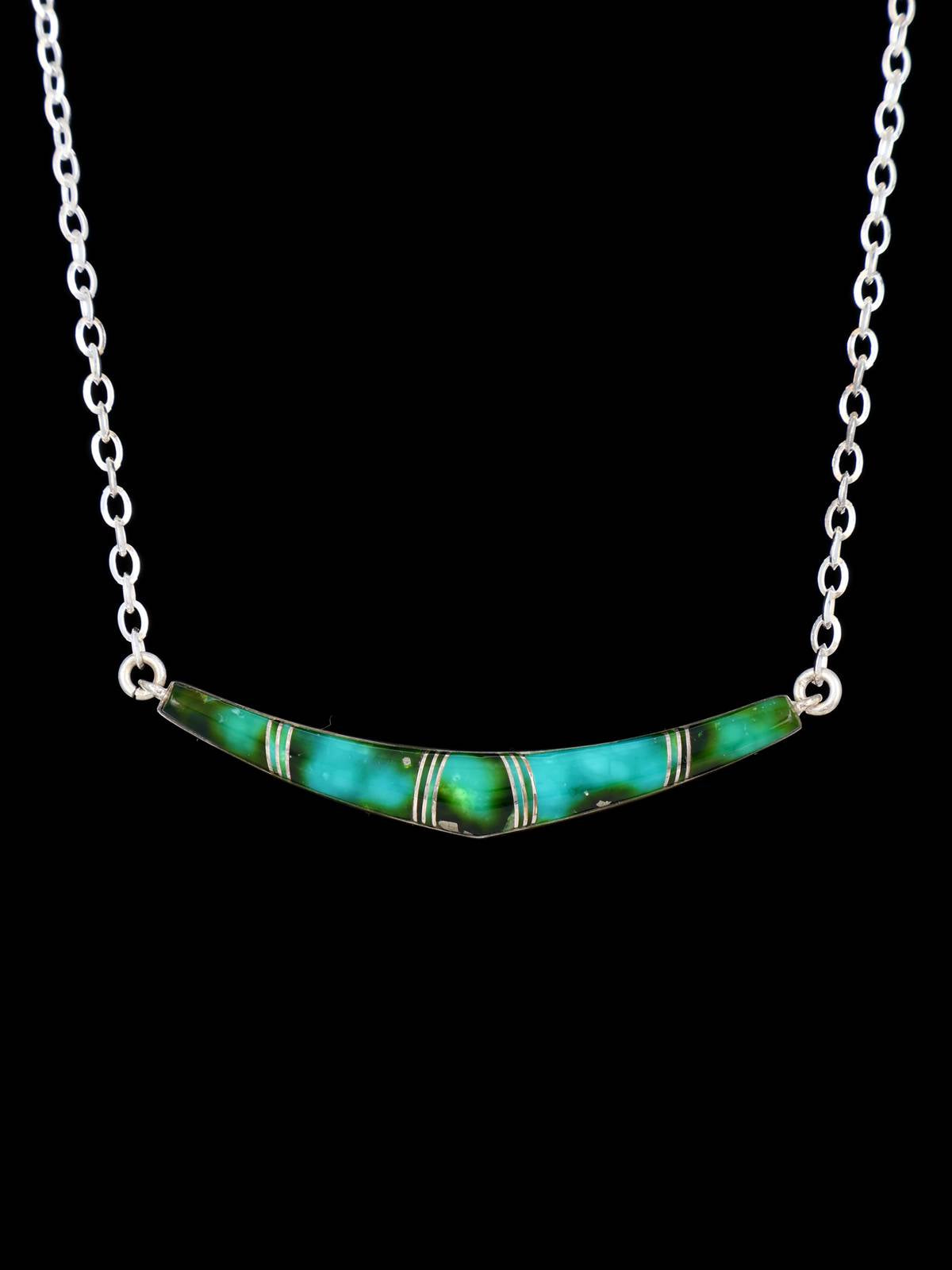 Native American Jewelry Collier avec incrustations Navajo multipierres