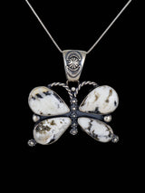 Pendentif amérindien Kingman Turquoise en argent sterling