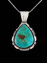 Native American Jewelry Royston Turquoise Pendant