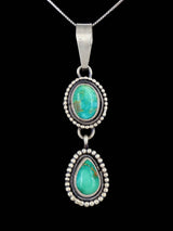 Native American Jewelry Sonoran Gold Turquoise Cluster Pendant