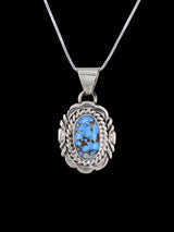 Native American Jewelry Golden Hill Turquoise Pendant