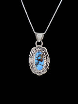 Joyería Nativa Americana Golden Hill Colgante Turquesa