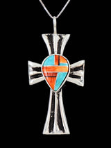 Pendentif en argent sterling Navajo turquoise