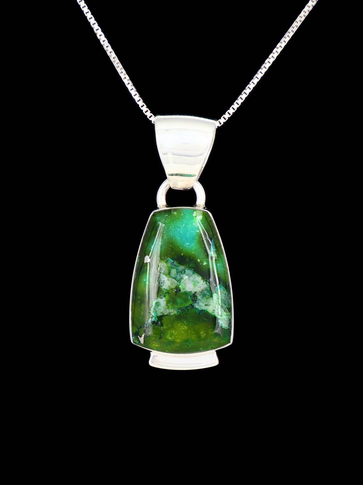 Pendentif coeur en forme d'huître épineuse et d'incrustation turquoise