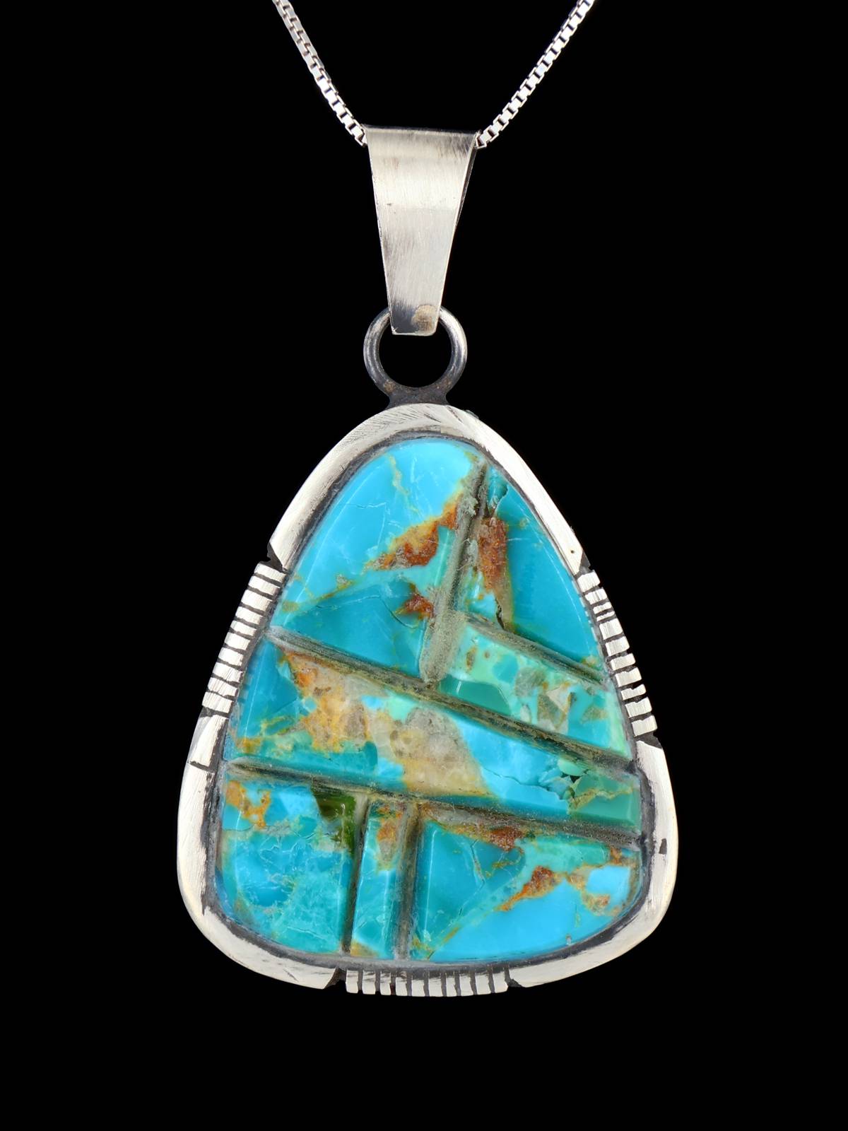 Colgante Navajo con incrustaciones de ostras espinosas y opalita