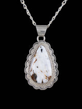 Joyería nativa americana Kingman colgante turquesa