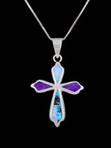 Pendentif cactus incrusté de pavés turquoise amérindiens