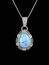 Bijoux amérindiens Pendentif turquoise Golden Hill